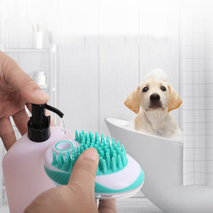 Transform Bath Time with Our Pet Bath Massage Brush!