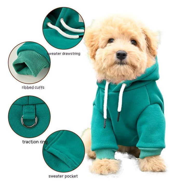 Why Your Pup Deserves the Pet Dog Fashion Simple Hooded Sweater