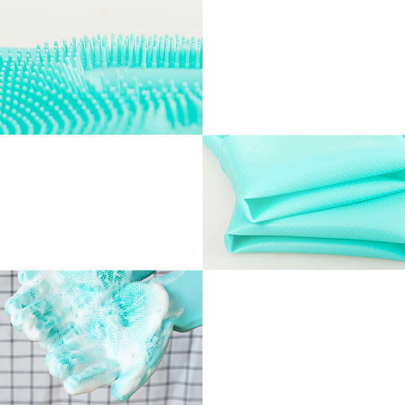 Silicone Grooming Hair Gloves