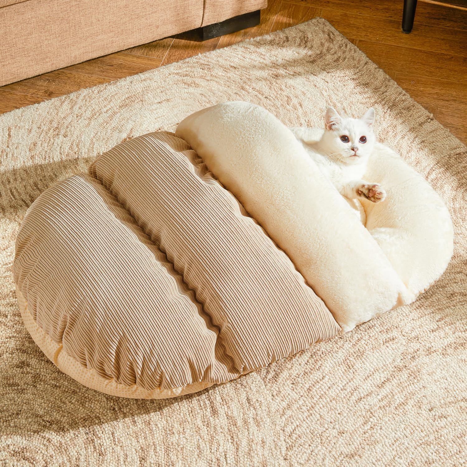 Ultra Soft Cute Plush Self-Warming Bed