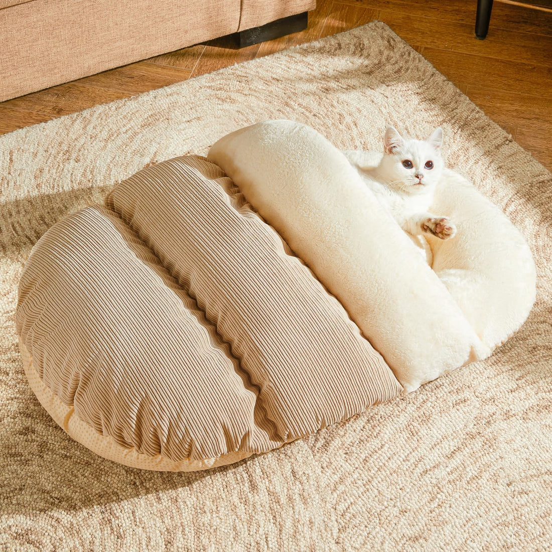Ultra Soft Cute Plush Self-Warming Bed