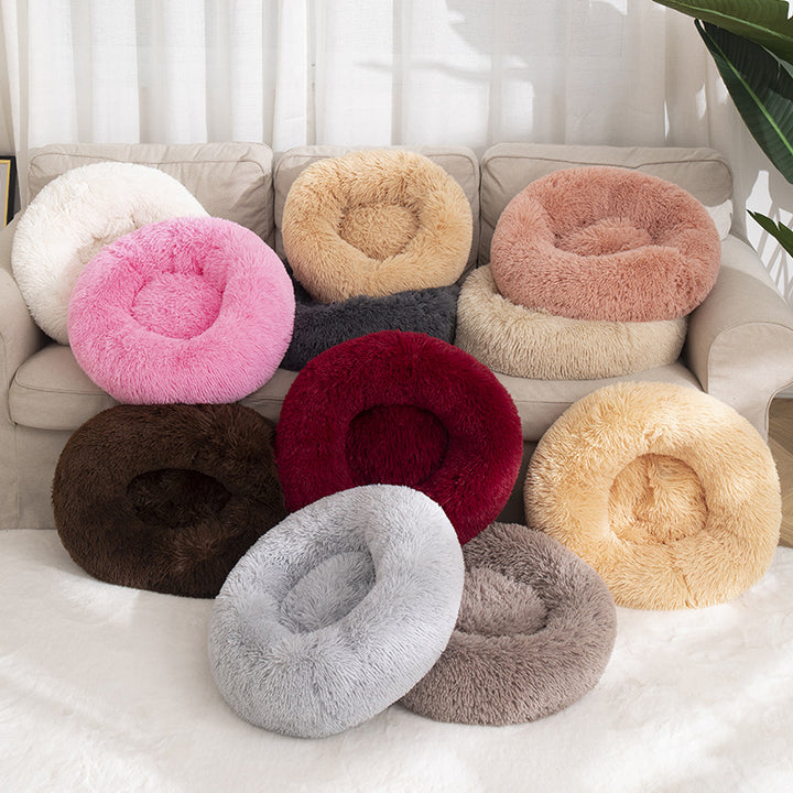 Cotton Pet Winter Warm Sleeping Bed