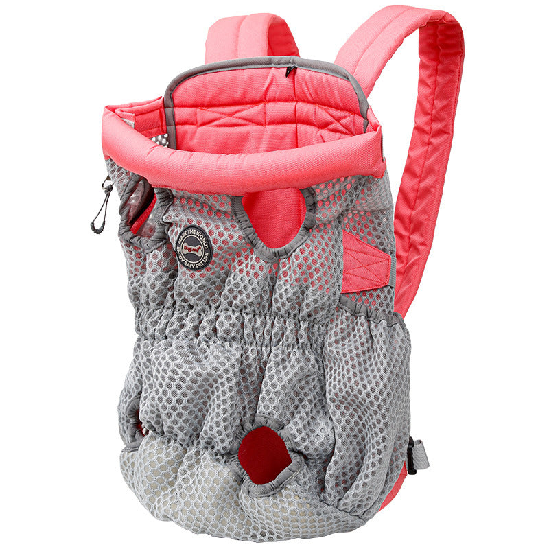Outdoor Travel Mesh Breathable Pet Carrier Backpack