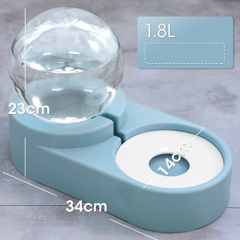Bubble Ball Pet Automatic Feeder 1.8L For Kitten