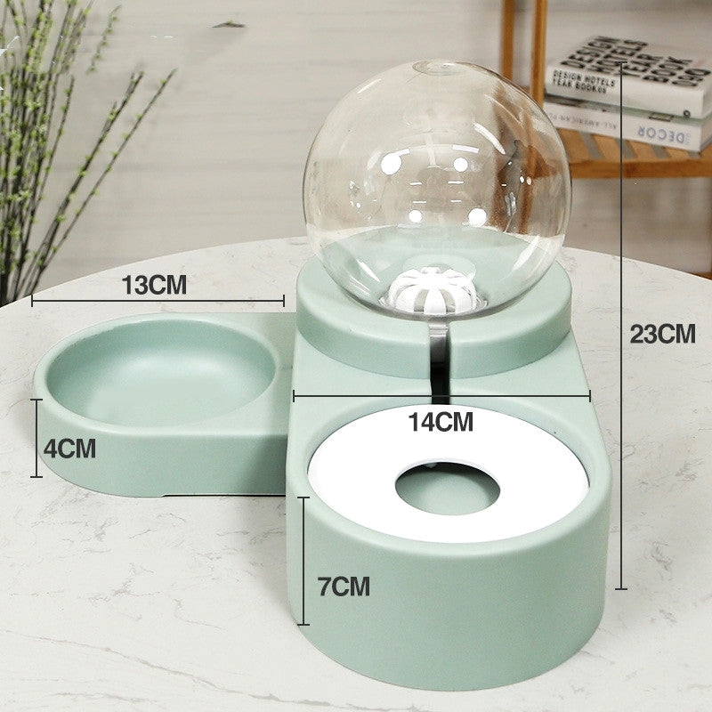 Bubble Ball Pet Automatic Feeder 1.8L For Kitten