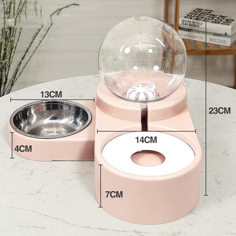 Bubble Ball Pet Automatic Feeder 1.8L For Kitten