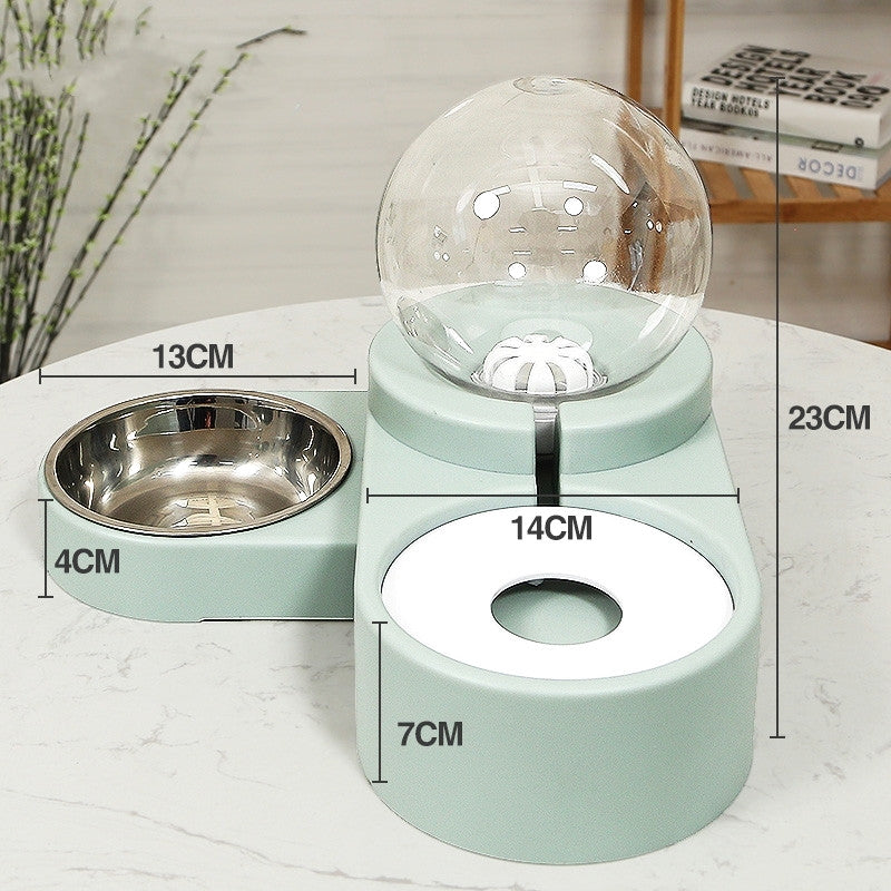 Bubble Ball Pet Automatic Feeder 1.8L For Kitten