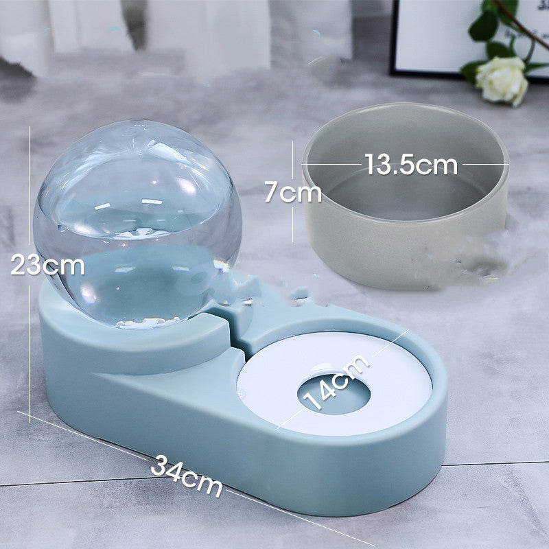 Bubble Ball Pet Automatic Feeder 1.8L For Kitten