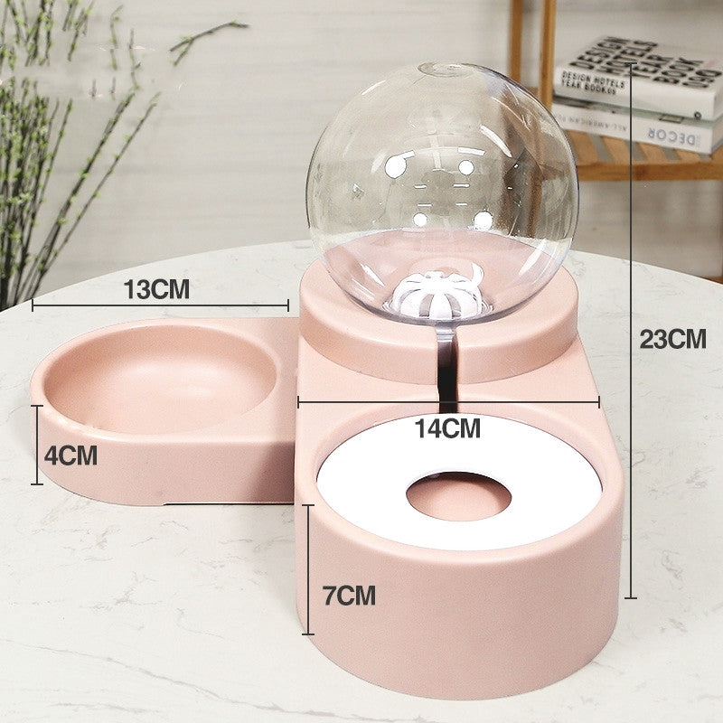 Bubble Ball Pet Automatic Feeder 1.8L For Kitten