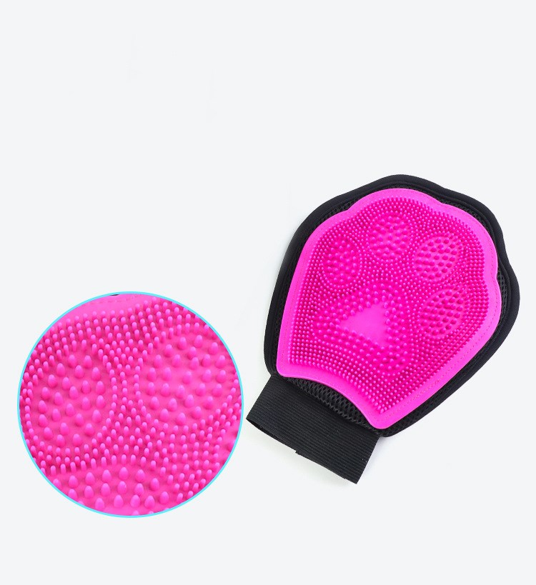 Pet Glove Dog Cleaning Bath Brush