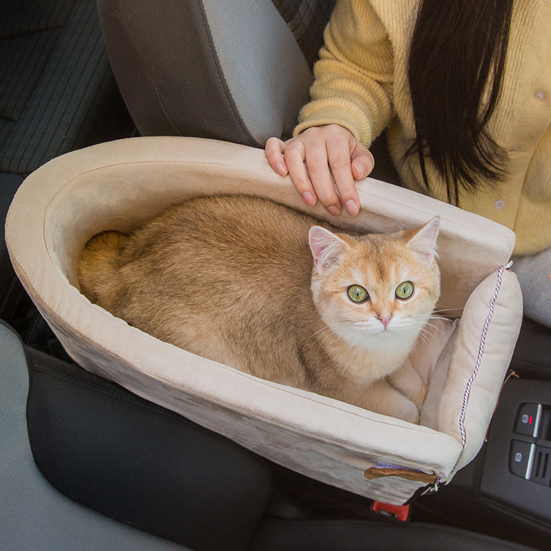 Pet Universal Armrest Box Nonslip Car Carrier