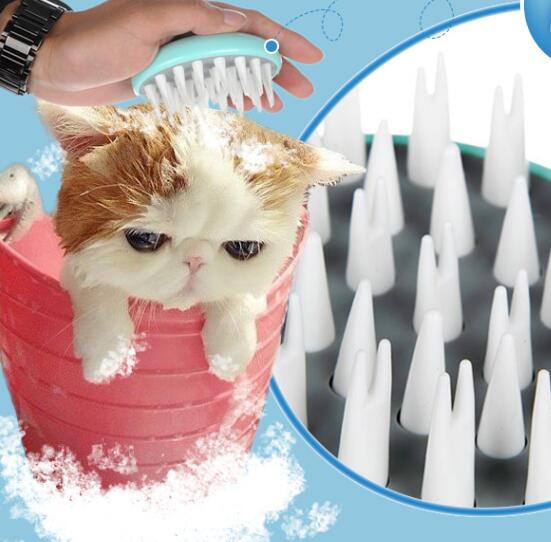 Comfortable Pet Grooming Massage Shower Brush