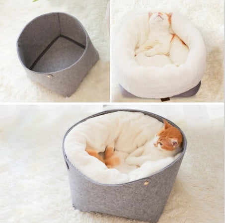 Soft pet bed
