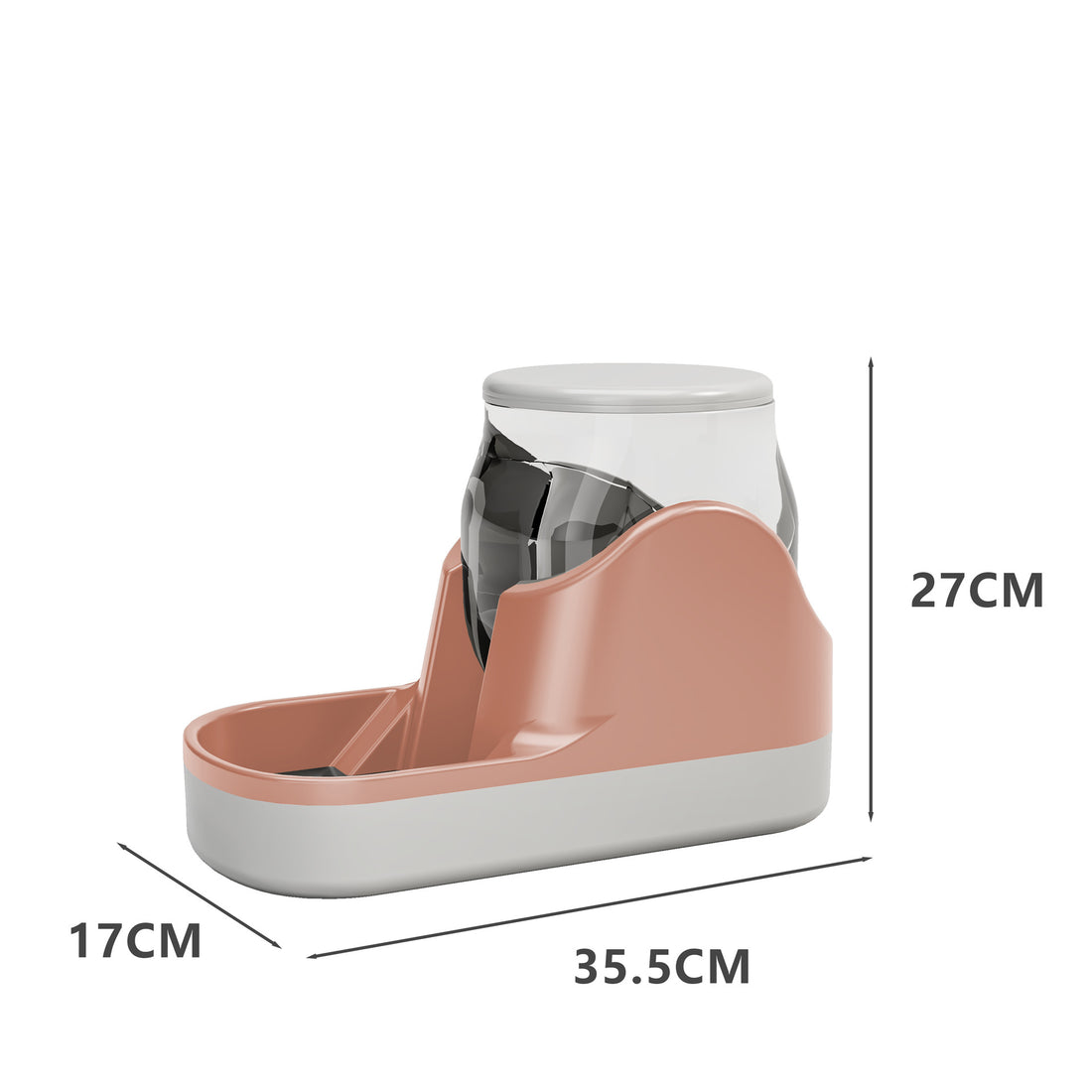 Fountain Automatic Pet Feeder Auto Food Dispenser