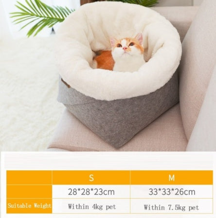 Soft pet bed