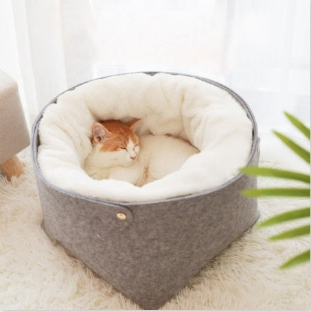 Soft pet bed