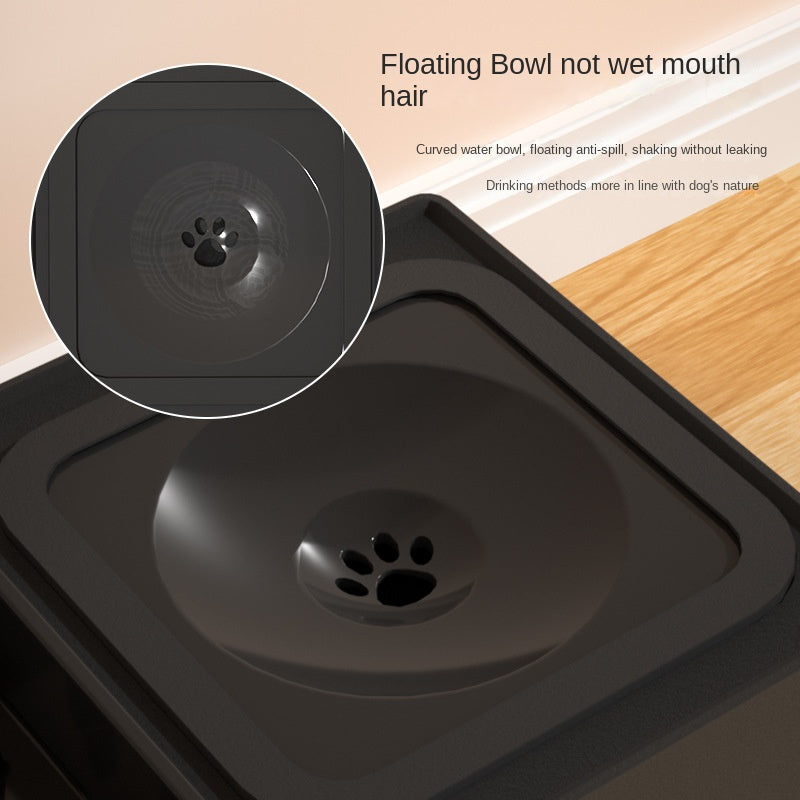 Stainless Stand Adjustable Height Pet Feeding Dish Bowls