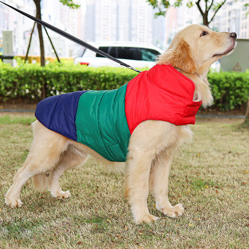 Pet Thickened Warmth And Water-repellent Jacket