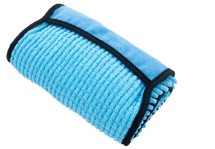 Solid Color Water Pet Bath Towel