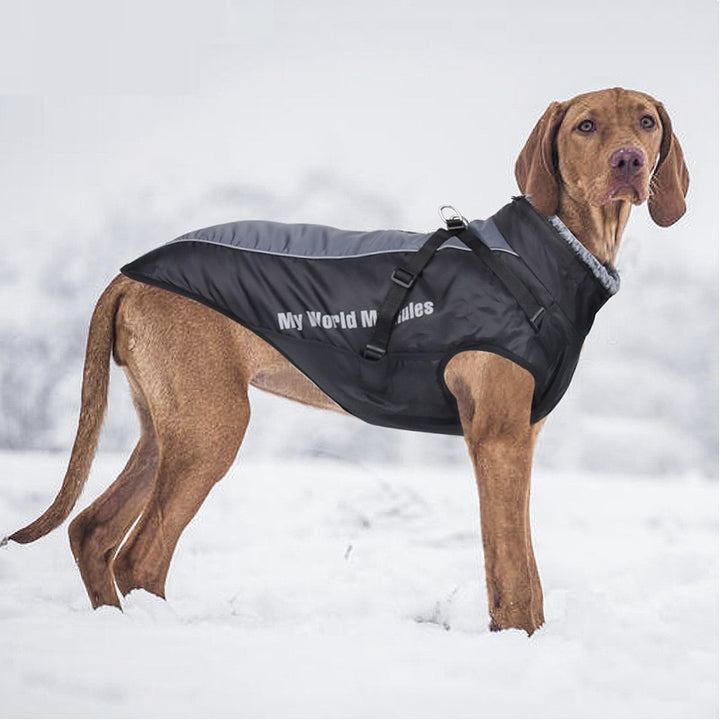 Warm Waterproof Reflective Big Dog Shell Jacket