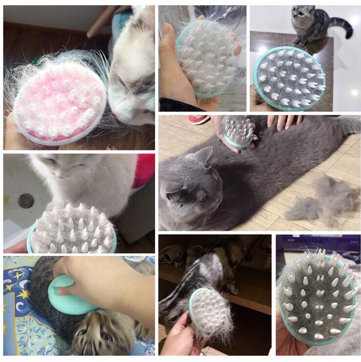Comfortable Pet Grooming Massage Shower Brush
