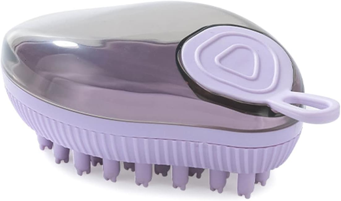 Pet Shampoo Grooming Brush
