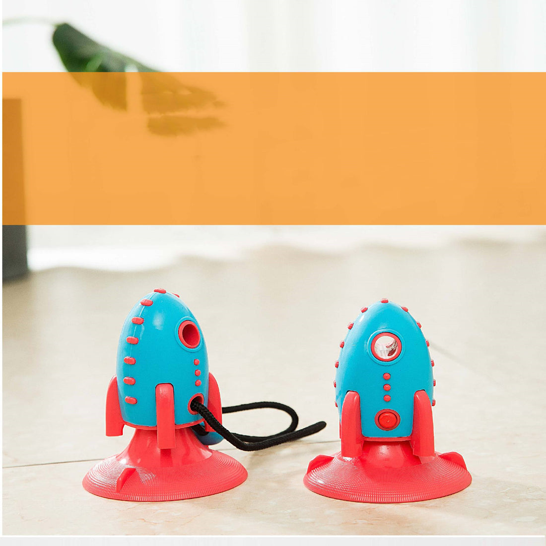 Rocket Dog Leaking Food Dog Bite Toys