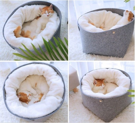 Soft pet bed