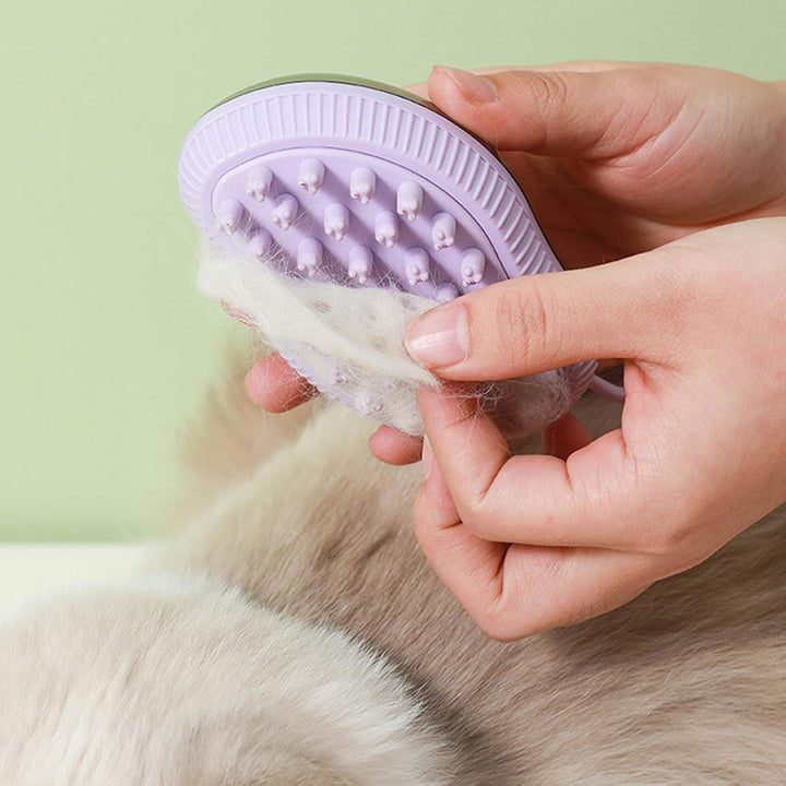 Pet Shampoo Grooming Brush