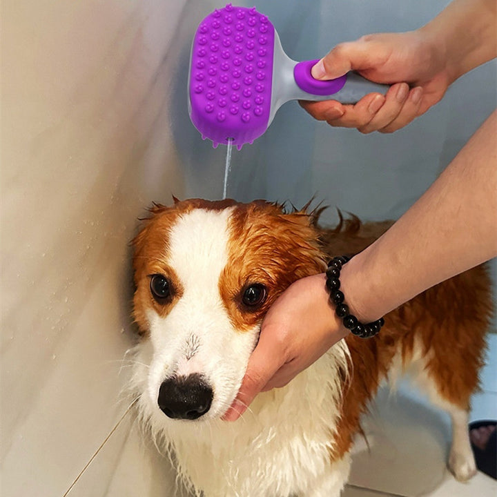 Pet Shower Brush Float Hair Cleaning