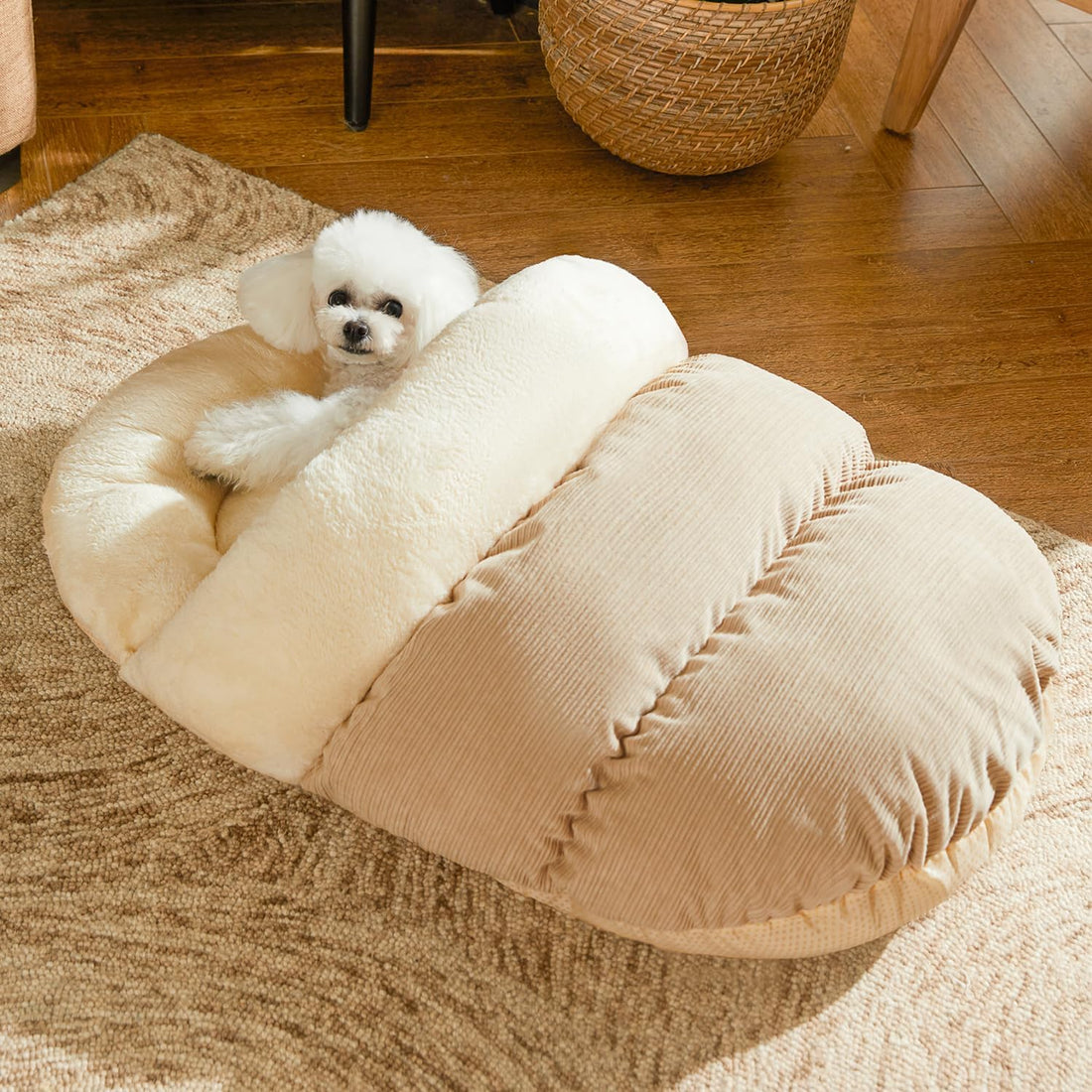 Ultra Soft Cute Plush Self-Warming Bed