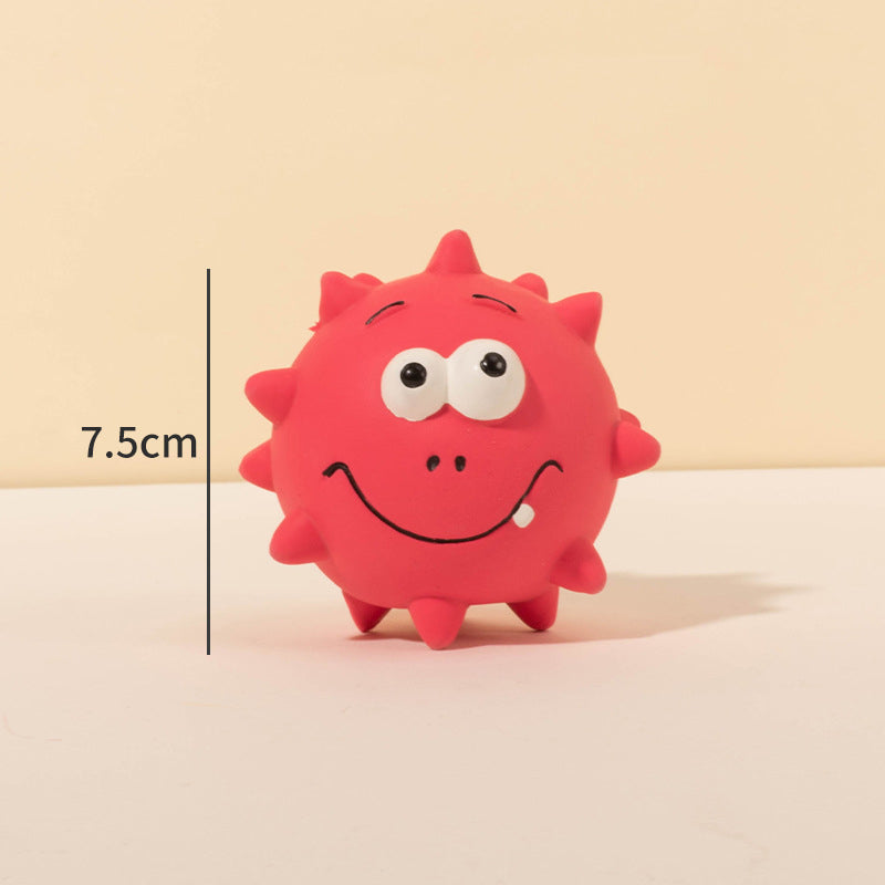 Squeaky Natural Latex Rubber Dog Ball Toys