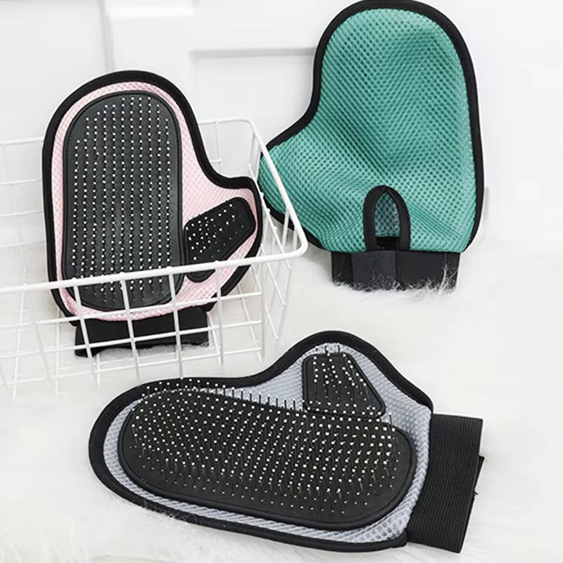 Cat Hair Removal Glove Pet Bath Supplies